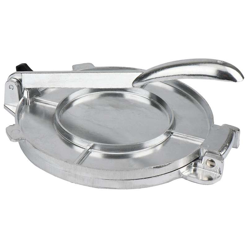 8-inch Multifunctional Aluminum Cake Pie Press Manual Tortilla Dough Pressing Tool Kitchen Accessor