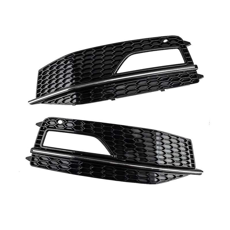 8k0807682 8k0807681 Fog Light Grille Bumper Fog Light Frame Car for A4 B8 S4 2013-2015