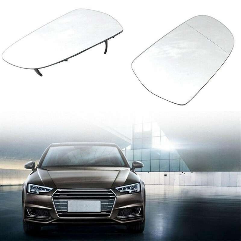 8k0857536f 8k0857535f Reversing Mirror Lens Mirror Glass Heated Side View Mirror Car for A3 A4 B9 A5