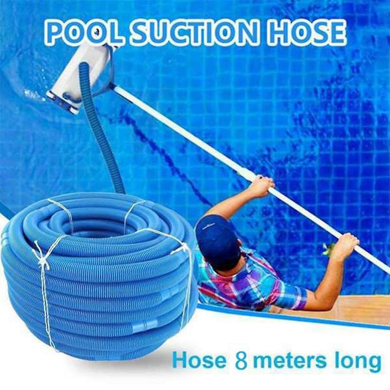 8m Swimming Pool Vacuum Cleaner Hose Suction Swimming Replacement Pipe Pool Cleaner Tool Swimming P