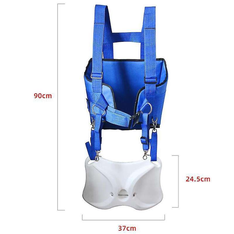 8mm Thick Sponge Pad Fishing Shoulder Harness Adjustable Belt with EVA Foam Pad Fish Waist Rod Holde