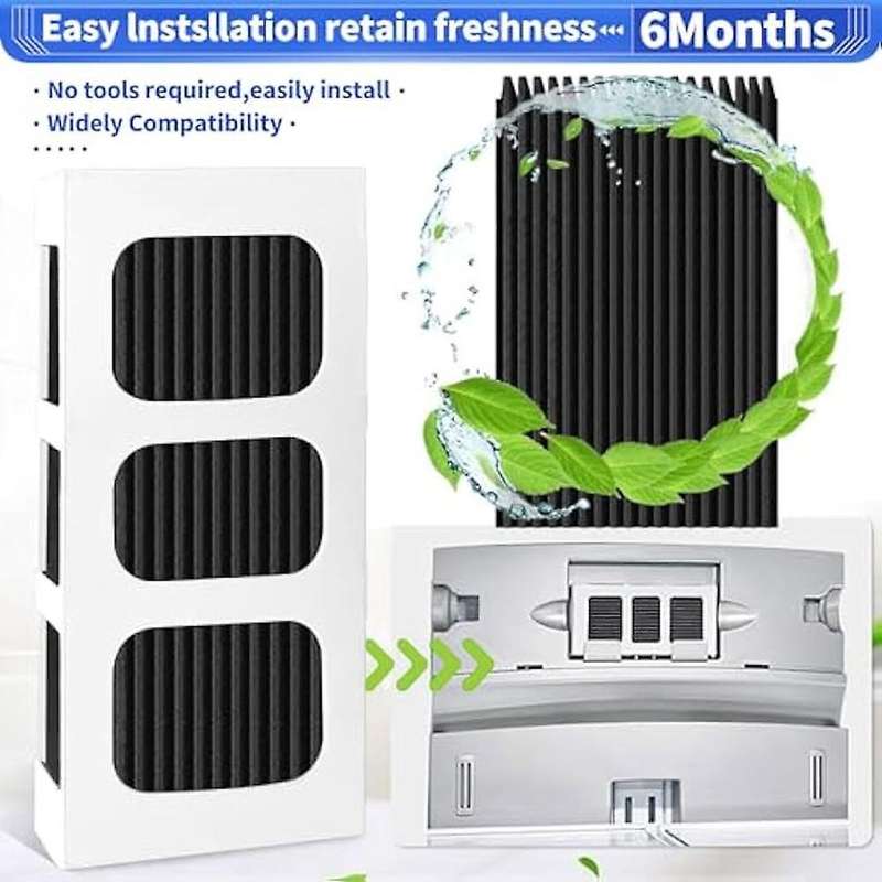 8pack Refrigerator Air Filter Replacement for Refrigerator Paultra2 Pure Air Ultra Ii Refrigerator