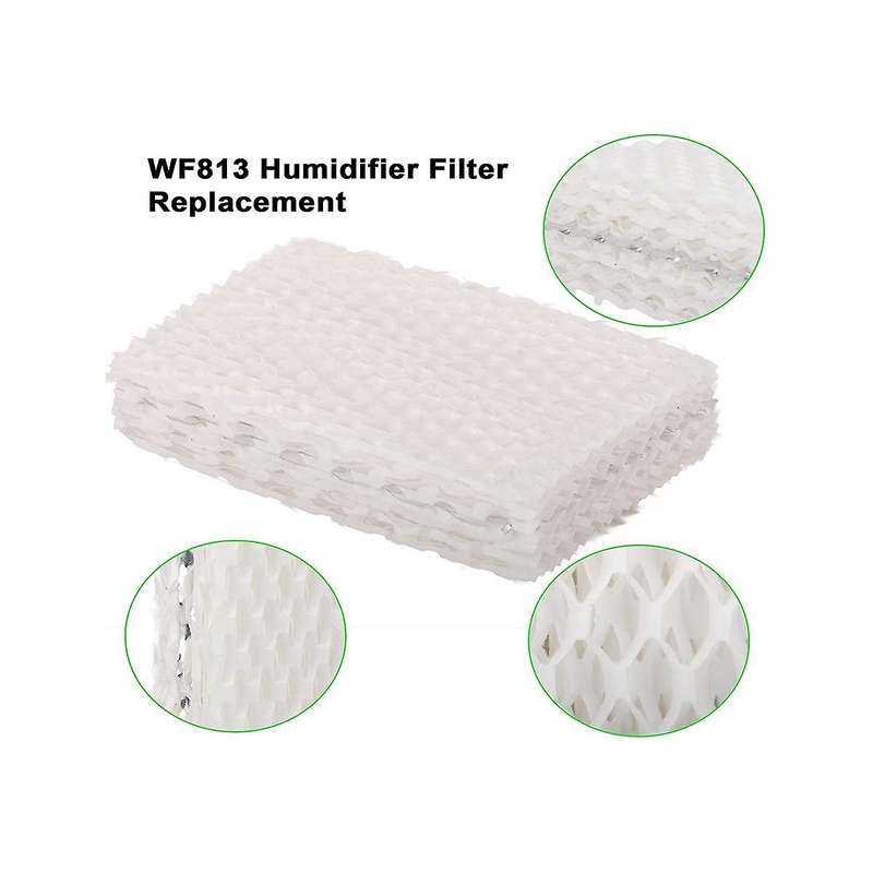 8pack Wf813 Humidifier Wick Filter Replacement Compatible for Rcm-832 Rcm-832n Pcwf813 Humidifier F