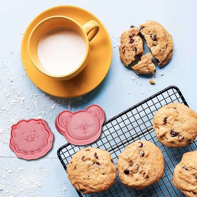 8pcs / Set 3d Cookie Cutter Cookie Mould Baking Mould Cake Party Decoration Tool Cookie Cutter Moul