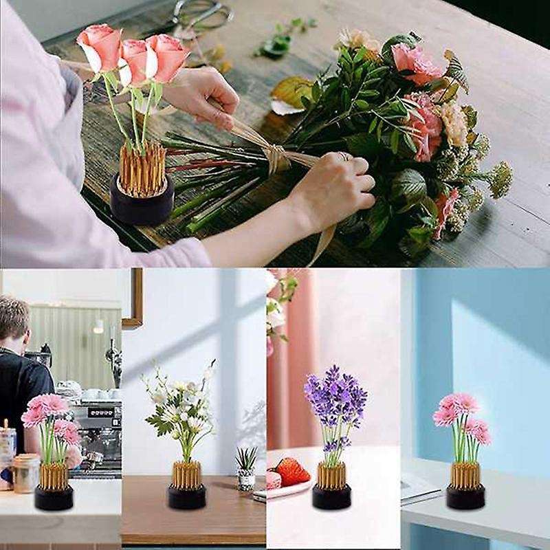 8Pc Flower Frog Round Flower Arranger,Flower Fixing Frog Flower Stand Tool Flower Arrangement Pin Ho