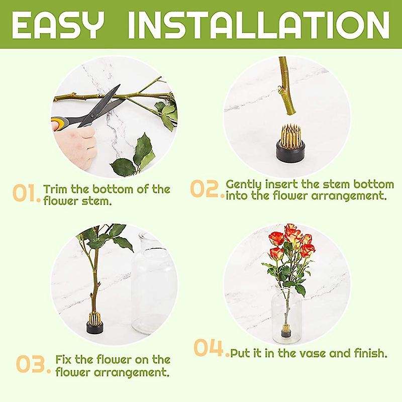 8Pc Flower Frog Round Flower Arranger,Flower Fixing Frog Flower Stand Tool Flower Arrangement Pin Ho