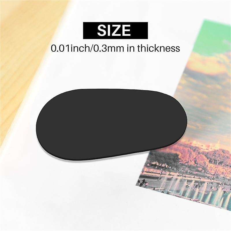 8pcs 0.3mm Mouthpiece Patches Pads Cushions for Alto Sax Tenor Saxophone Black