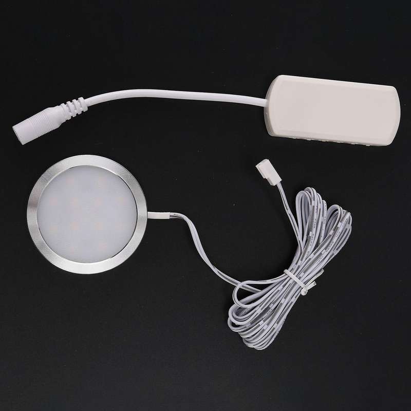 8Pcs 12V Interior Warm Led Spot Lights for T4 T5 Camper Van Caravan Motorhome Warm Lights 3000K