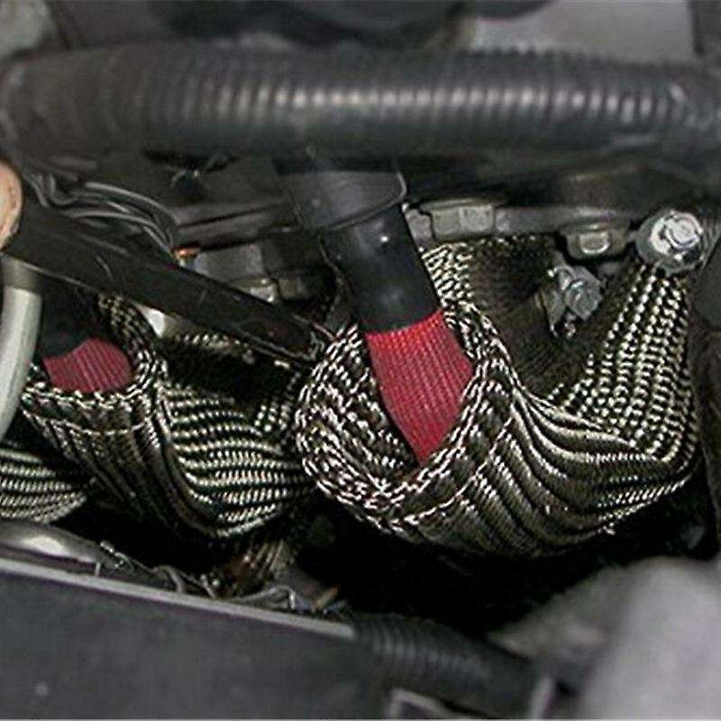 8pcs 2500 for Plug Wire Boots Protector Sleeve Heat Shield Cover for Ls1/ Titanium
