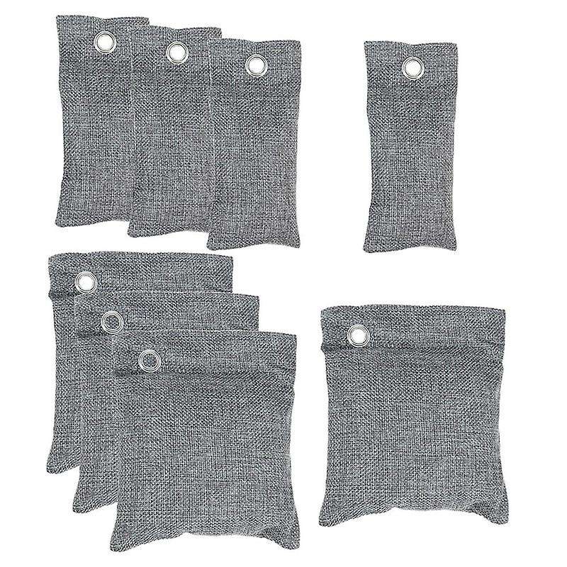 8pcs Azabu Bamboo Charcoal Bag New Car Formaldehyde Deodorizing Activated Carbon Bag