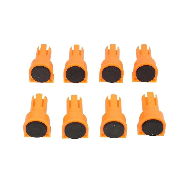 8Pcs Bench Dog with Grommet Bench Brake Inserts Made of Nonslip EVA for 3/4Inch Dog Holes A Woodwor