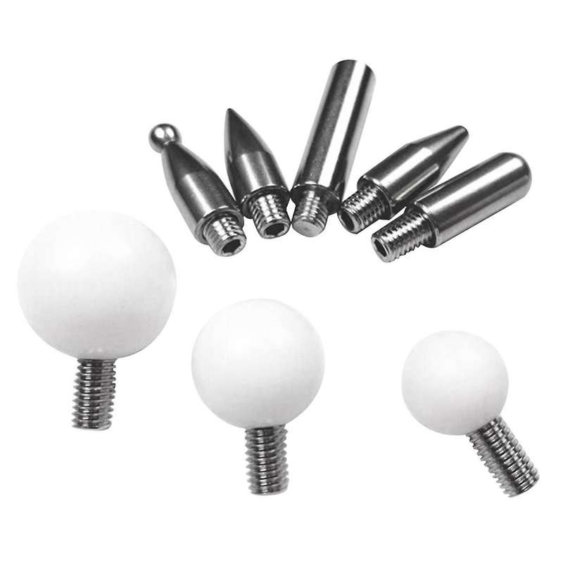 8PCS Car Dent Rod Tips Autobody Dent Removal Kit Paintless Dent Removal Hook Tips Slide Hammer Tips