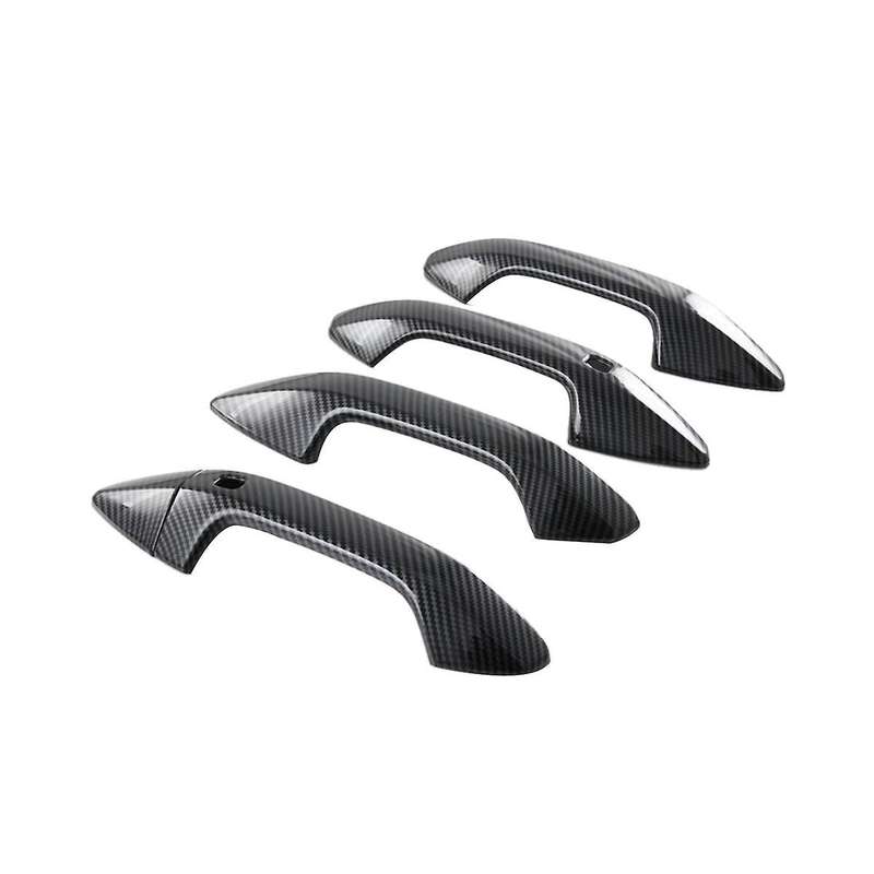 8pcs Car Outside Door Puller Cover Handle Bowl Trim Sticker for Nq5 2021-2023 with Smart Key Hole L
