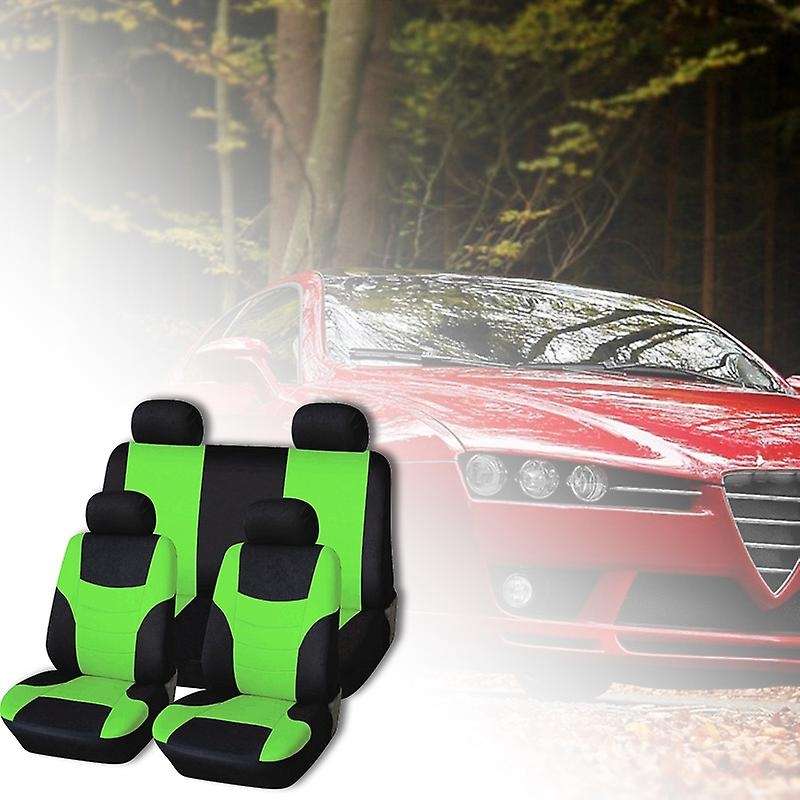 8Pcs Car Seat Covers Set Universal Heavy Duty Cotton Covers Waterproof Protectors Van for All Vehicl