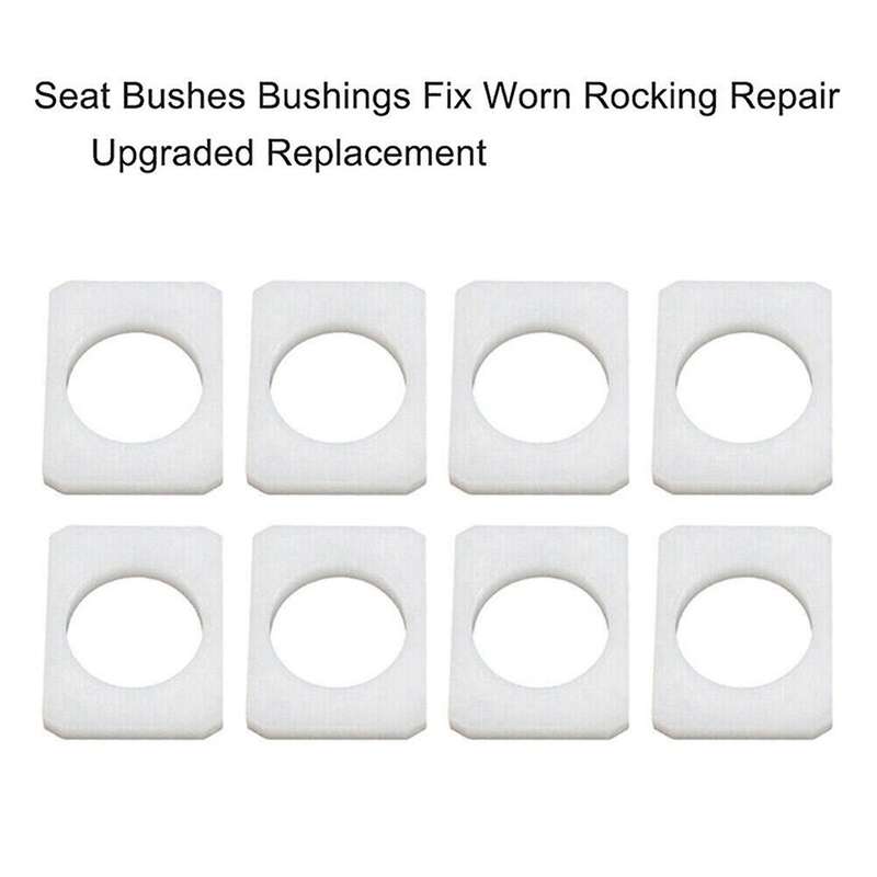 8PCS Car Seat Rail Bushing Spacers for Z3 E36 & Z3M 52108401291 52108401292