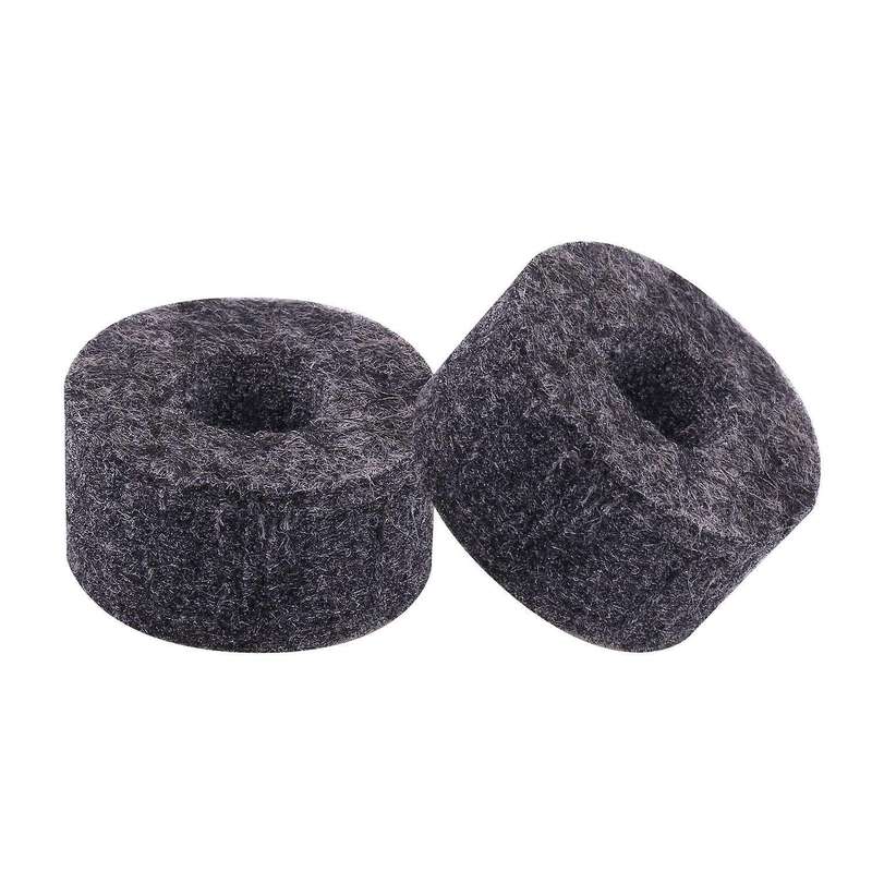 8PCS Cymbal Stand 25mm Felt Washer + 2PCS Cymbal Sleeves Replacement