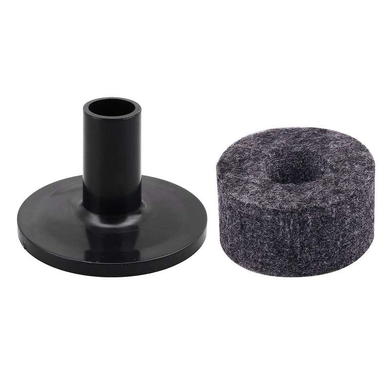 8PCS Cymbal Stand 25mm Felt Washer + 2PCS Cymbal Sleeves Replacement