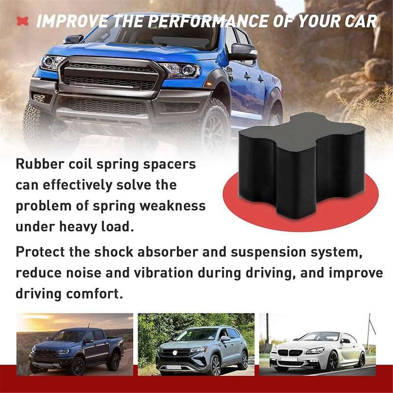 8pcs Coil Spring Spacer Kit - Premium Coil Spring Lift Spacers for Vehicles, Coil Spring Spacers 1in
