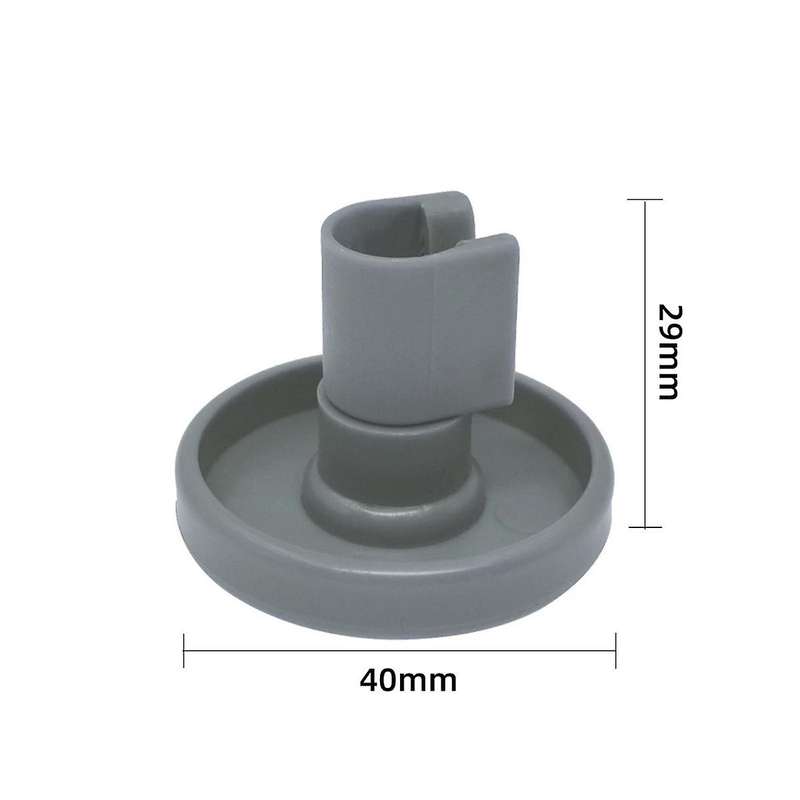 8pcs Dishwasher Wheels Lower Basket Wheels for Favorit Privileg Dishwasher Lower Basket Wheels 40mm