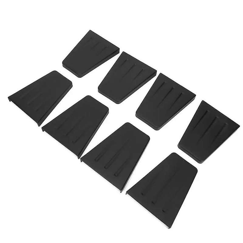 8Pcs Door Hinge Cover Trim Accessories Fit for Wrangler JK 4-Door 2007-2016