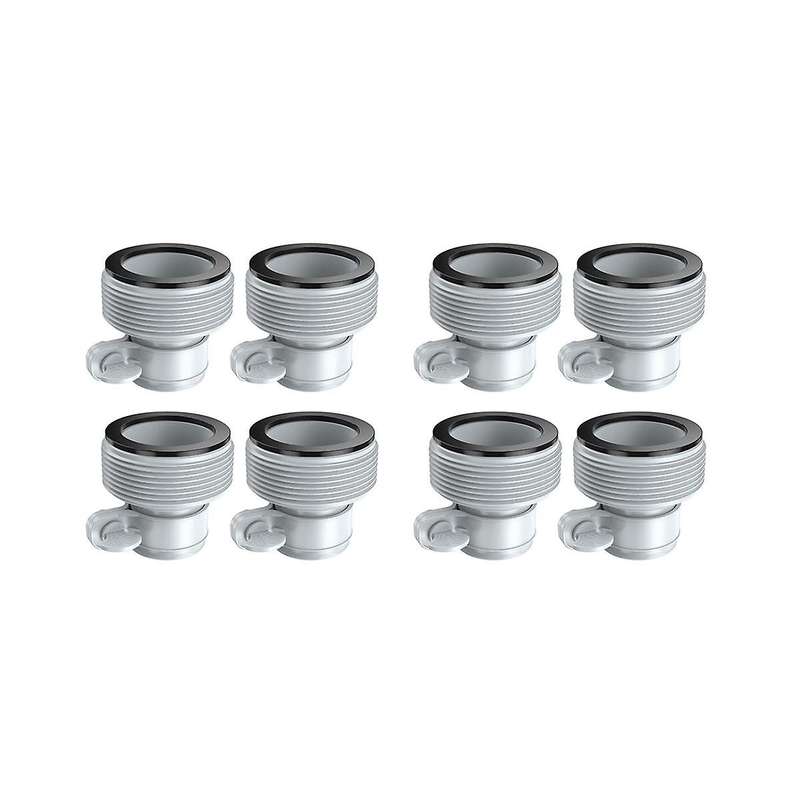 8pcs Filter Pumps Hose Adapters Hose Conversion Adapters 1.25 Inch to 1.5inch Hose Adapter Kit For