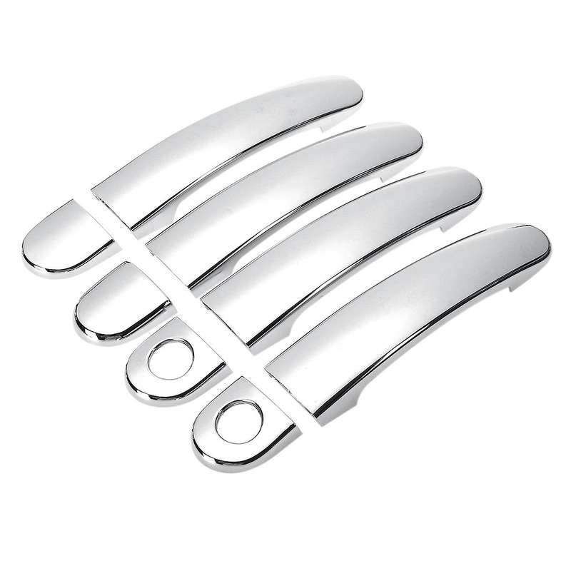 8PCS for Golf 4 MK4/Rabbit A4 1J 1997-2006 Door Handle Cover Trim Chrome Car Door Handle Covers 2 H