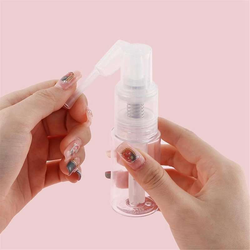 8pcs Glitter Duster Sprayer Craft Glitter Spray Bottle Empty, 6pcs 35ml and 2pcs 14ml Bottles Multi-