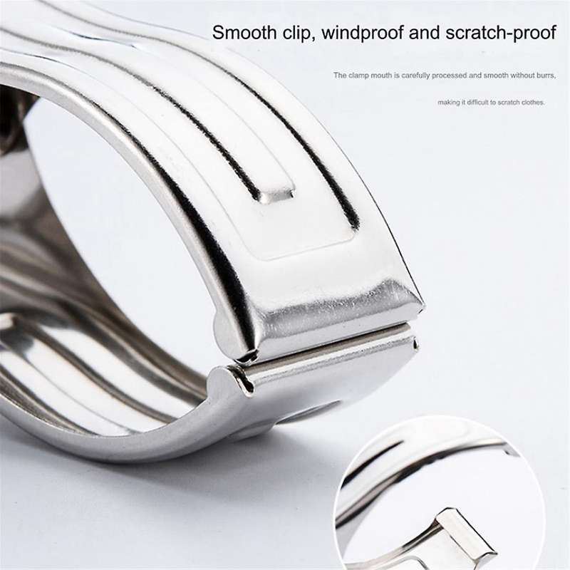 8Pcs Metal ClothesPins,Row Cover Clips Stainless Steel Pool Towel Clips,Chair Clips for Beach Towels