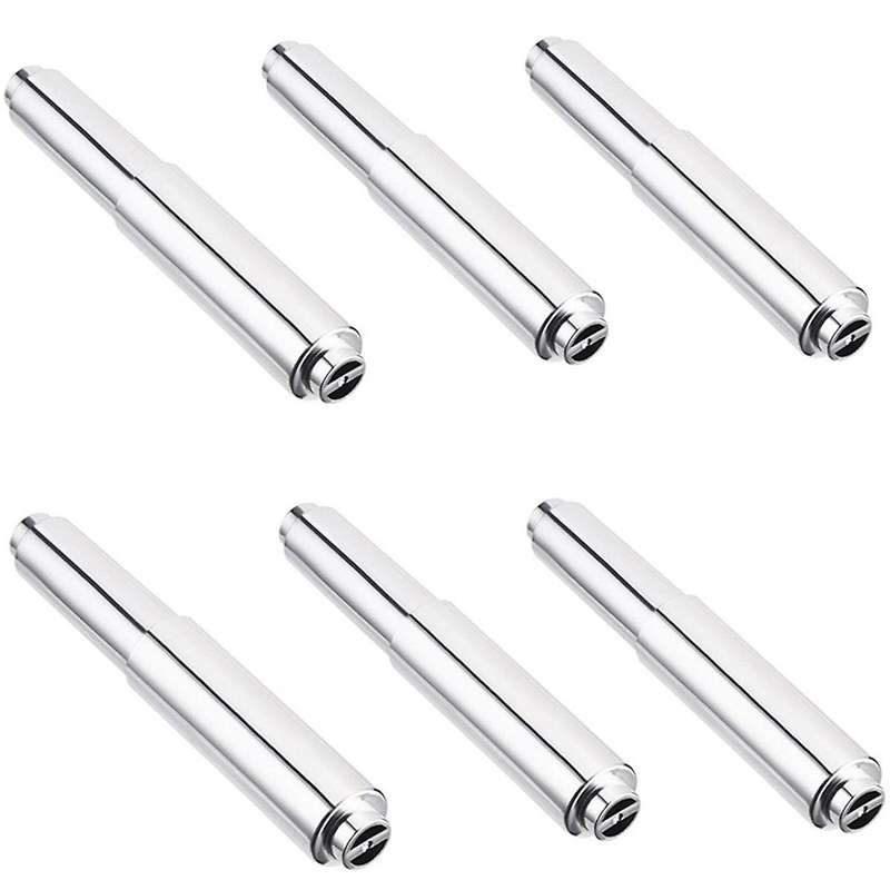8PCS Paper Toilet Holder Replacement Rod Stainless Steel Toilet Paper Holder Toilet Paper Holder Ro