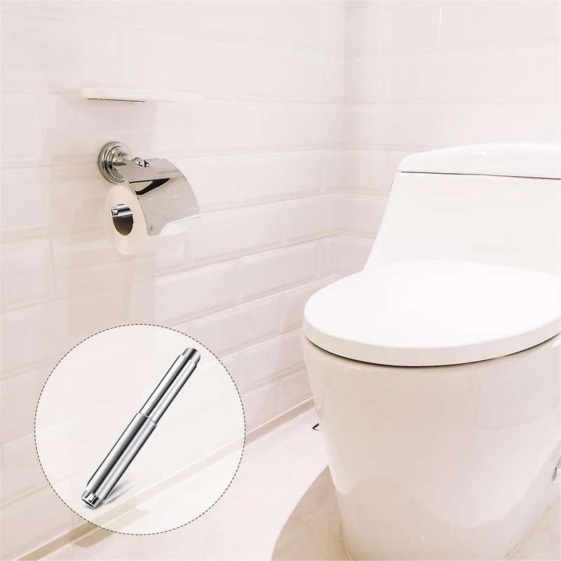 8PCS Paper Toilet Holder Replacement Rod Stainless Steel Toilet Paper Holder Toilet Paper Holder Ro