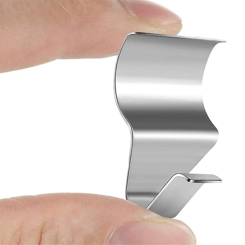 8Pcs No-Hole Hooks Hangers, S-Shaped Hook to Hide Wall Joints, Hook for Outdoor Decoration
