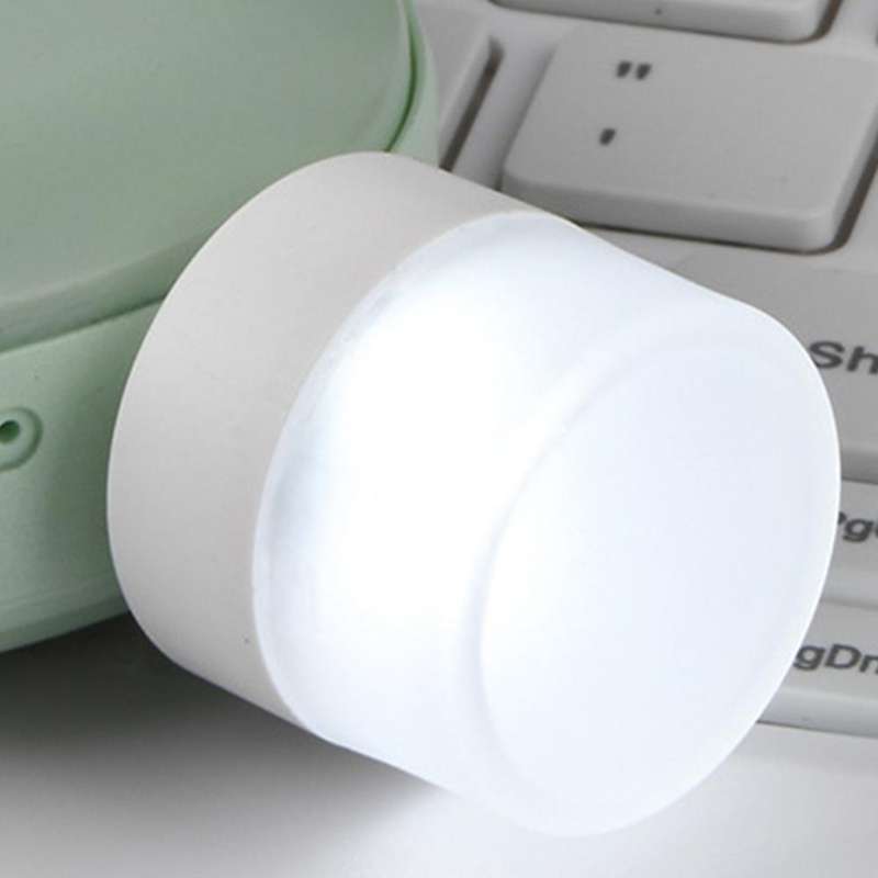 8Pcs Night USB Light Mini LED Bulb, for Bedroom, Bathroom, Nursery, Hallway, Kitchen Lights(Warm Lig