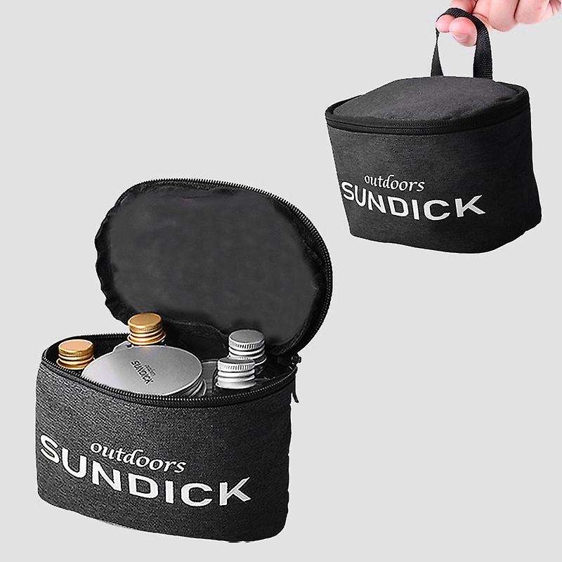 8Pcs Portable Pepper Spice Storage Jars Set Outdoor Picnic Camping Seasoning Containers Bottle Spice