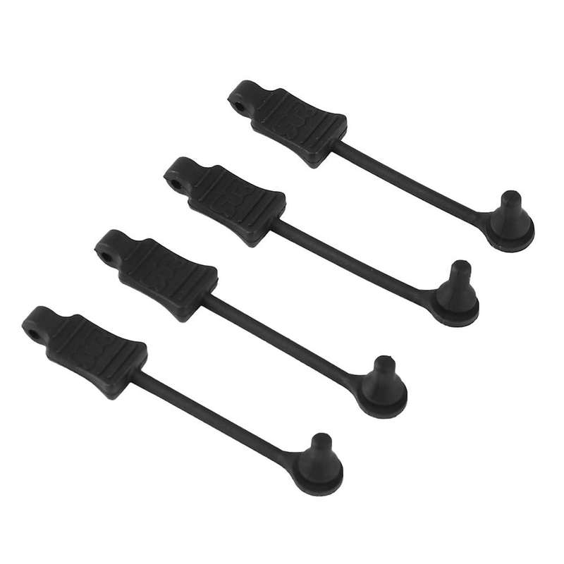 8pcs Rubber Body Clip Retainer Shell Fixed Buckle Lock Ar390165 for Arrma 1/10 Senton Granite Big R