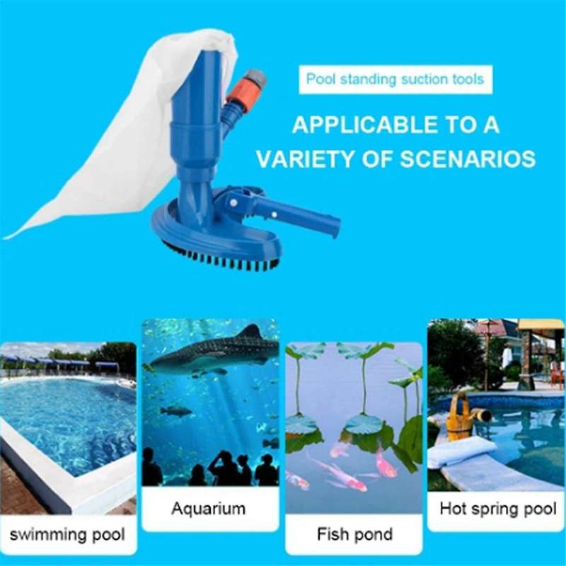 8pcs Swimming Pool Vacuum Suction Bags Leaf Cleaner Bag Pool Cleaner Bags Fine Mesh for Vacuum Leaf