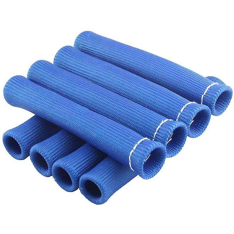 8PCS Spark Plug Protect Boot 1600 Degree Heat Shield Thermal Protection Insulator Sleeve Spark Plug