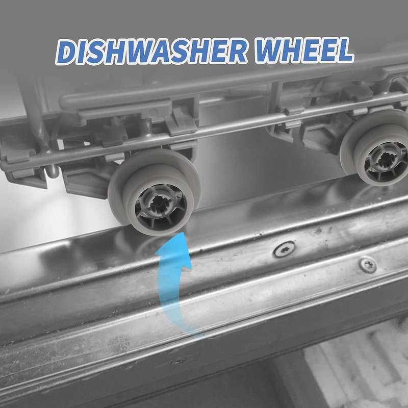 8pcs Suitable for Dishwasher 420198 Ap2802428 165314 Pulley Accessories
