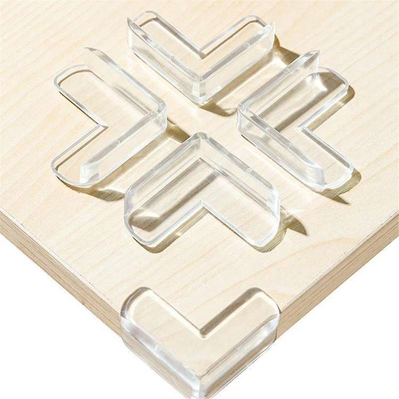 8PCS Transparent Anti Collision Angle PVC Pad Child Safety Corner Guard Baby Collision Proof Protect