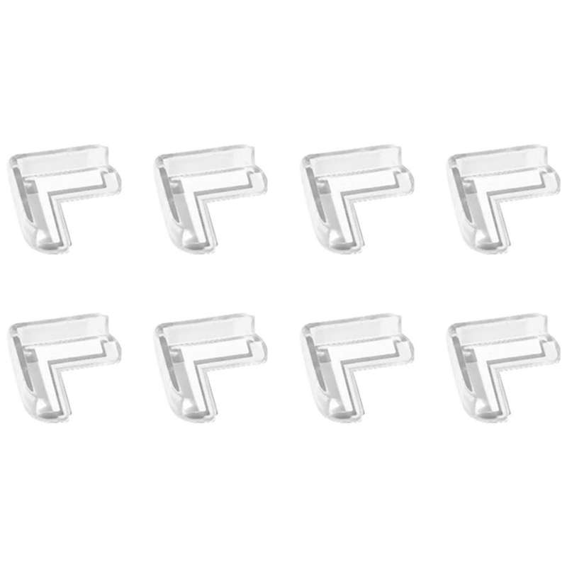 8PCS Transparent Anti Collision Angle PVC Pad Child Safety Corner Guard Baby Collision Proof Protect