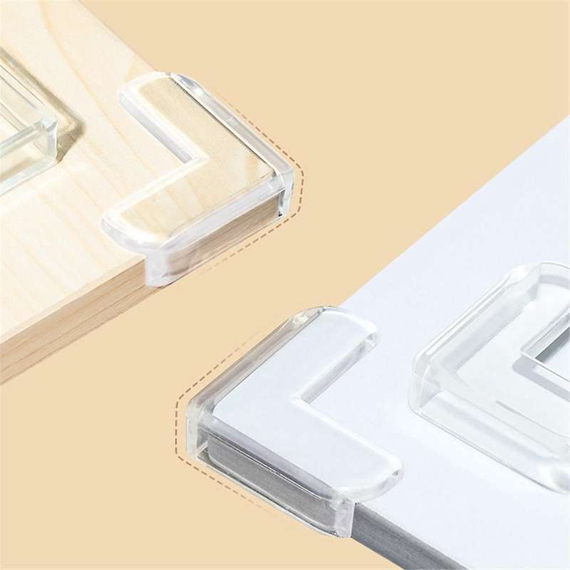 8PCS Transparent Anti Collision Angle PVC Pad Child Safety Corner Guard Baby Collision Proof Protect