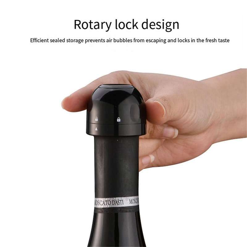 8PCS Vacuum Champagne & Wine Stoppers Champagne and Wine Sealer Reusable Silicone Leakproof Stoppers