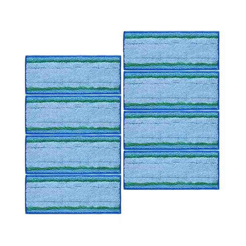 8pcs Wet Mopping Pads for Jet M6 Series M6 (6110) (6012) (6112) Washable and Reusable Ultimate Robo