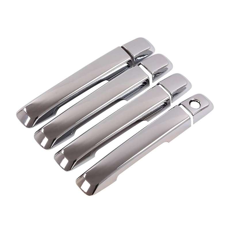 8Pcs/Set Car ABS Chrome Car Door Handles Cover Trims Door Handle Trim for Dmax D-Max 2012-2018