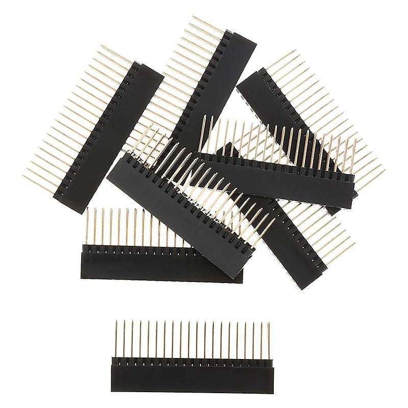 8PCS,2X20(40 Pin) Extra Tall Female 0.1 Inch Pitch Stacking Header for A+/B+/Pi 2/Pi 3 Extra Tall He