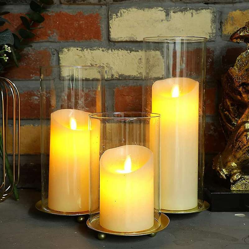 8-Piece Plate Candle Holder Iron Candle Holder Holder Candle Holder Decorative Candle Holder Metal C