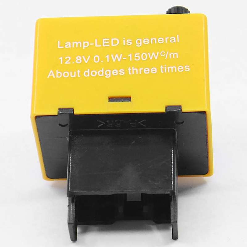 8-Pin 81980-50030 Speed Adjustable Electronic LED Flasher Assy Relay Fix for LED Turn Signal Light