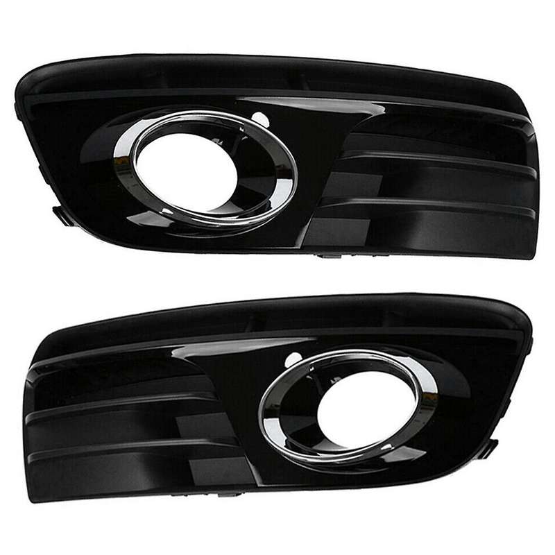 8r0807681m 8r0807682j Front Bumper Lower Mesh Grille Front Bar Fog Lamp Cover Automotive for Q5 2013