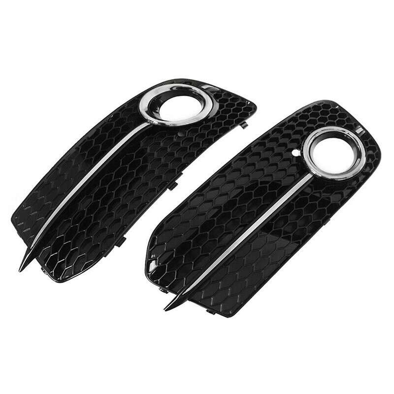 8r0807681m 8r0807682j Front Bumper Lower Mesh Grille Front Bar Fog Lamp Cover Automotive for Q5 2013