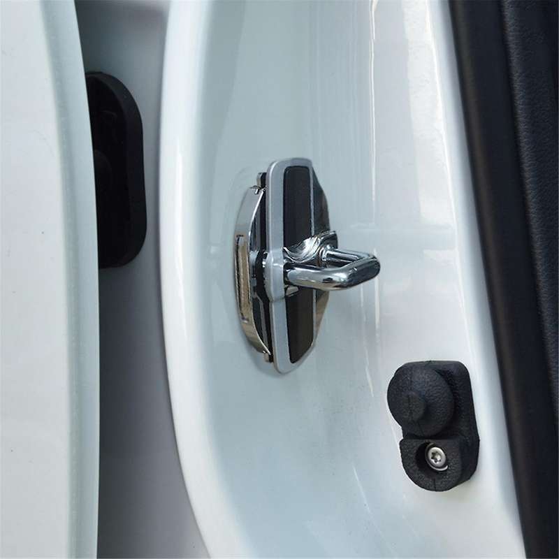 8set Door Stabilizer Latches Stopper Covers for Accord Odyssey Car Door Lock Buckle Protector