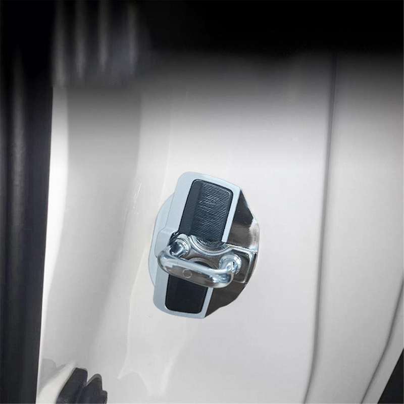 8set Door Stabilizer Latches Stopper Covers for Accord Odyssey Car Door Lock Buckle Protector